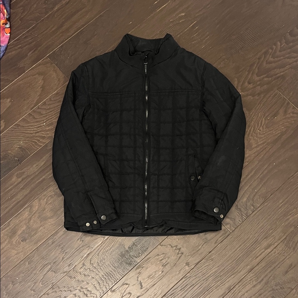 Cherokee Black Quilted Men's Puffer Jacket